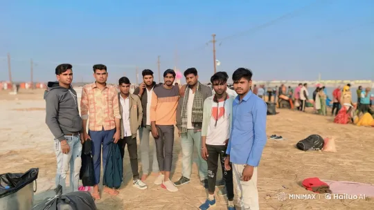 Young Men Arguing at Lively Festival Setting – AI Generated Video | Hailuo AI