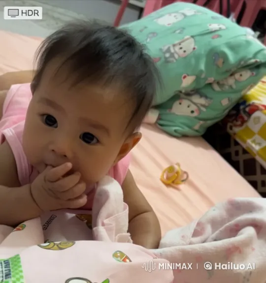 Baby's Playful Martial Arts Routine in Live2D Animation – AI Generated Video | Hailuo AI