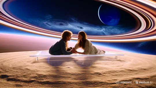 Visual Symphony: Songs as Best Friends on Saturn – AI Generated Video | Hailuo AI