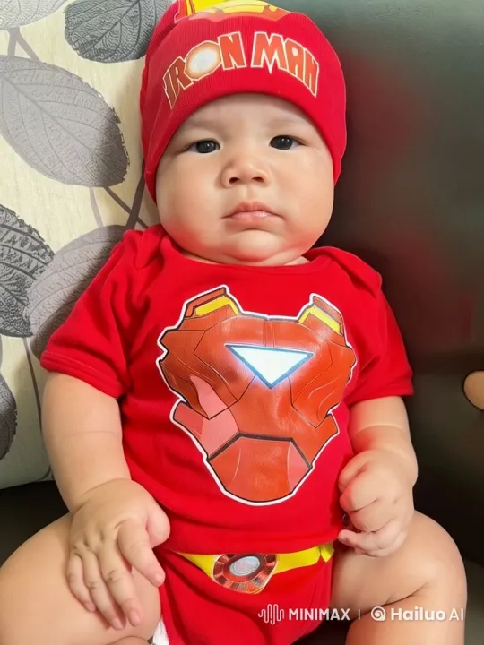 Baby in Iron Man Suit Mimics Superhero and Kungfu Moves – AI Generated Video | Hailuo AI
