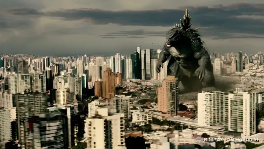 Godzilla Ravages Cityscape in Epic Tracking Shot – AI Generated Video | Hailuo AI