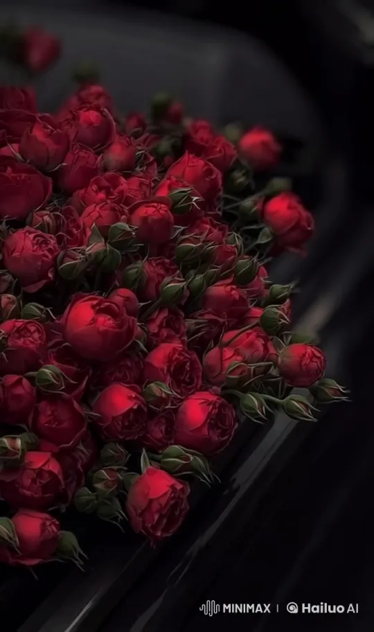 Animated Tiny People Tend to Vibrant Roses – AI Generated Video | Hailuo AI