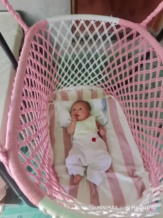 Baby's Adorable Kung Fu Dance in Hammock – AI Generated Video | Hailuo AI