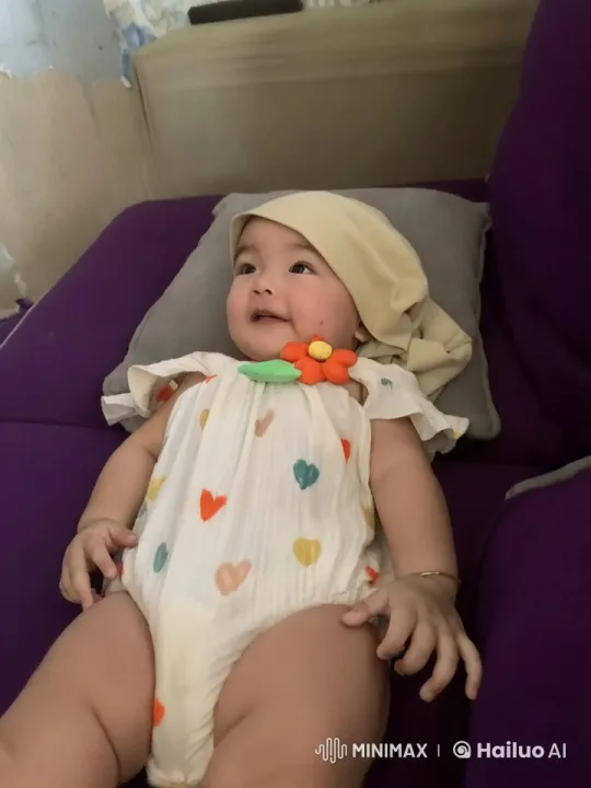 Baby Imitates Kungfu on Purple Couch – AI Generated Video | Hailuo AI
