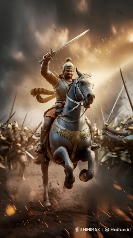 Chhatrapati Shivaji Maharaj: Epic Battle in Live2D Animation – AI Generated Video | Hailuo AI