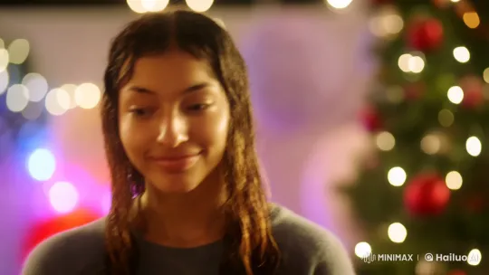 Young Couple Shares Tender Kiss at Festive Celebration – AI Generated Video | Hailuo AI