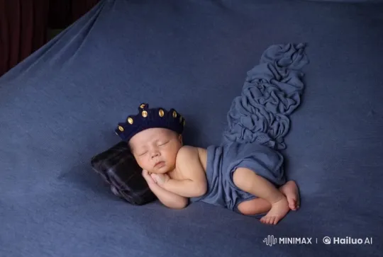 Baby Wakes Up to a Gentle Dance in Live2D Animation – AI Generated Video | Hailuo AI
