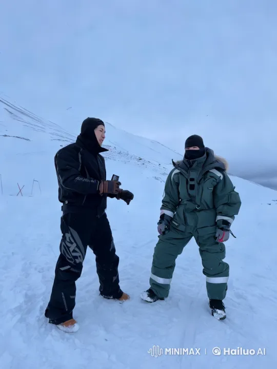 Kung Fu Display in Snowy Mountain Setting – AI Generated Video | Hailuo AI