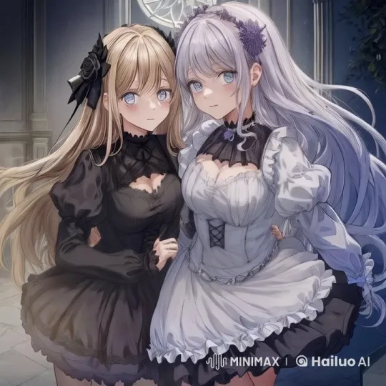 Intimate Couple Embrace and Kiss in Snowy Live2D Animation – AI Generated Video | Hailuo AI