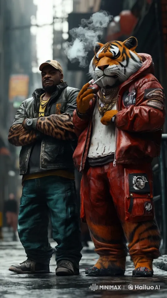 Gangsters Sue and Man in Intimidating Harlem Scene – AI Generated Video | Hailuo AI