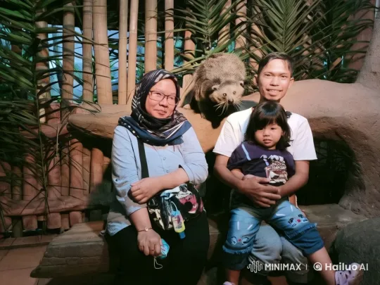 Family Demonstrates Martial Arts in Jungle Setting – AI Generated Video | Hailuo AI
