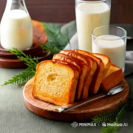 Iranian Shirmal Bread: A Close-Up on Texture and Warm Ambiance – AI Generated Video | Hailuo AI