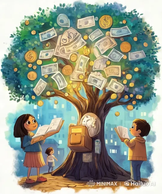 Enchanted Tree of Knowledge with Children – AI Generated Video | Hailuo AI