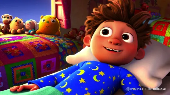 Hamoudi's Dreamy Night in Pixar Animation – AI Generated Video | Hailuo AI