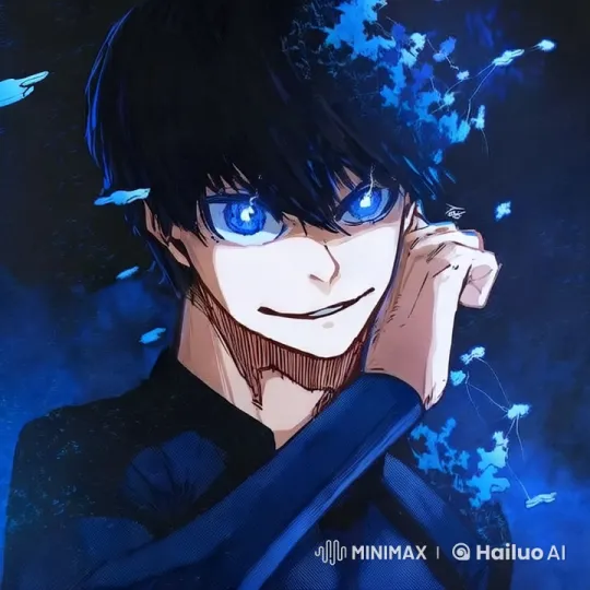 Mysterious Aesthetic: Contemplative Character in Blue Hues – AI Generated Video | Hailuo AI