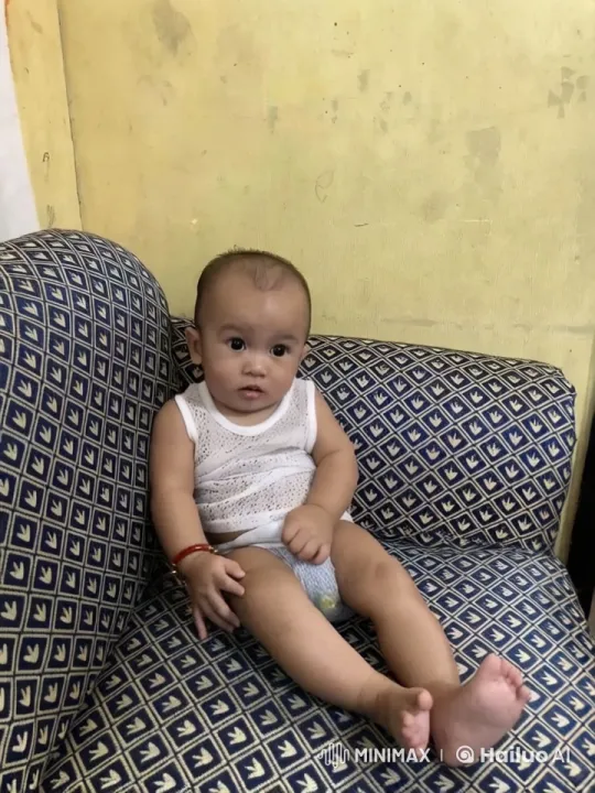 Baby's Playful Kungfu Moves in Cozy Room – AI Generated Video | Hailuo AI