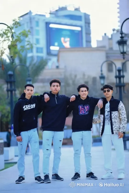 Young Men Practicing Kung Fu in Urban Setting – AI Generated Video | Hailuo AI