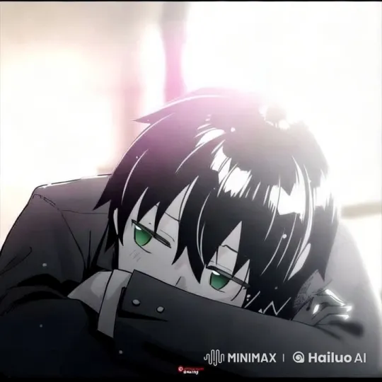 Reflective Anime Character in Gentle Light – AI Generated Video | Hailuo AI