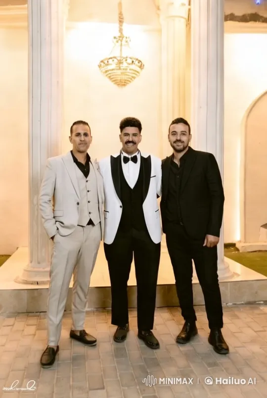 Formal Brawl in Elegant Hall: Tuxedo vs. Suits – AI Generated Video | Hailuo AI