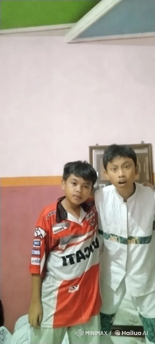 Boys Practice Kungfu in Colorful Room – AI Generated Video | Hailuo AI