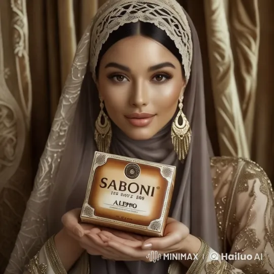 Luxurious Bathroom with Saboni Soap Display – AI Generated Video | Hailuo AI