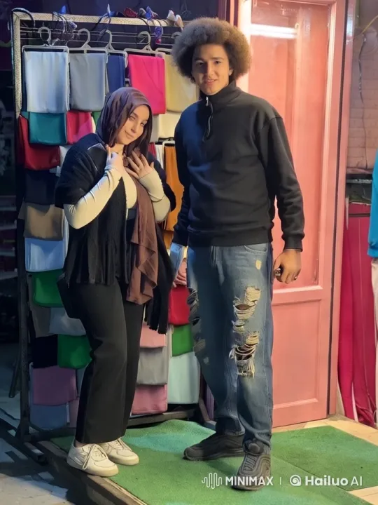 Kung Fu Practitioner Showcases Skills in Fabric Shop – AI Generated Video | Hailuo AI