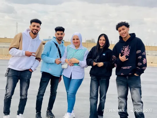 Young Friends Engage in Heated Outdoor Altercation – AI Generated Video | Hailuo AI