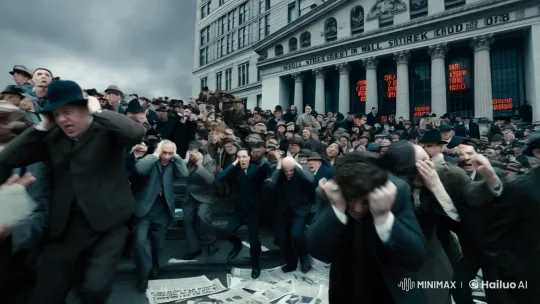 Artistic Chaos: Wall Street Crash of '29 Reimagined – AI Generated Video | Hailuo AI