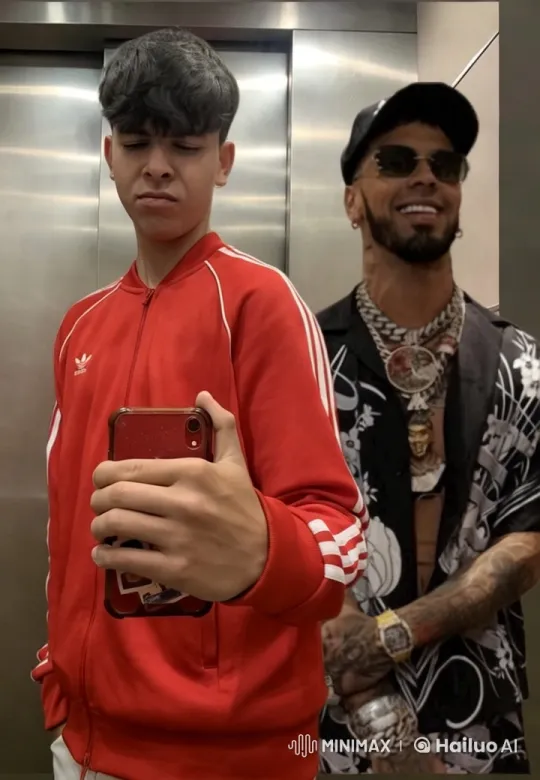 Boys Passionately Kissing in Reflective Elevator – AI Generated Video | Hailuo AI