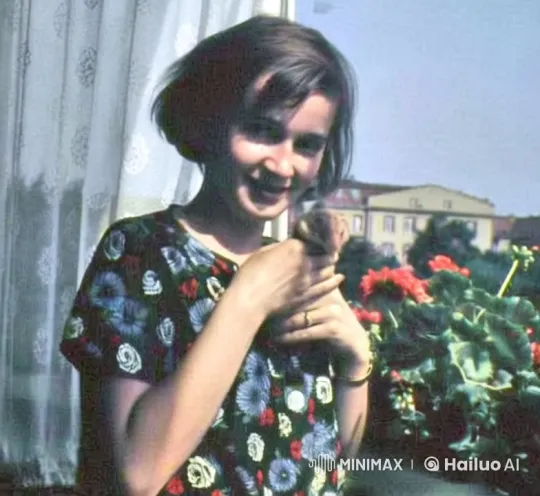 Martina's Serene Moment with Cats by the Window – AI Generated Video | Hailuo AI
