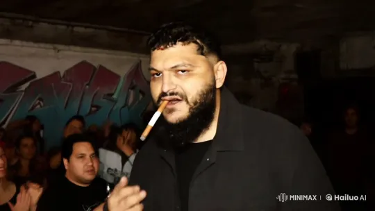 Algerian Rapper Dominates Intense Urban Rap Battle – AI Generated Video | Hailuo AI