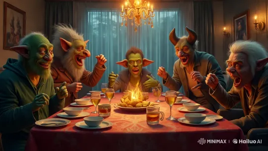 Steampunk Fantasy Party with Mythical Creatures – AI Generated Video | Hailuo AI