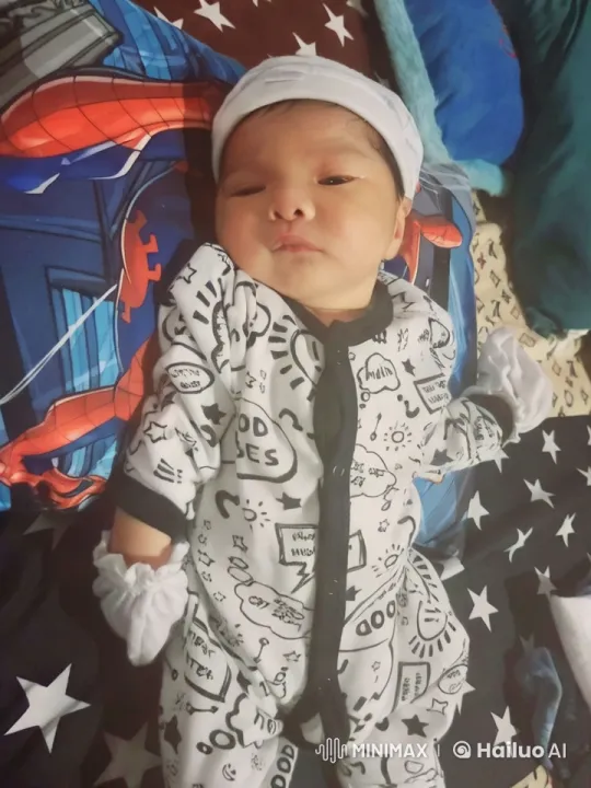 Baby's Joyful Dance on Starry Bed – AI Generated Video | Hailuo AI