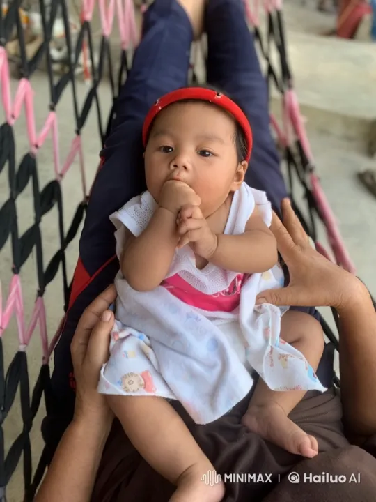 Baby Dancing and Punching in Cozy Outdoor Hammock – AI Generated Video | Hailuo AI