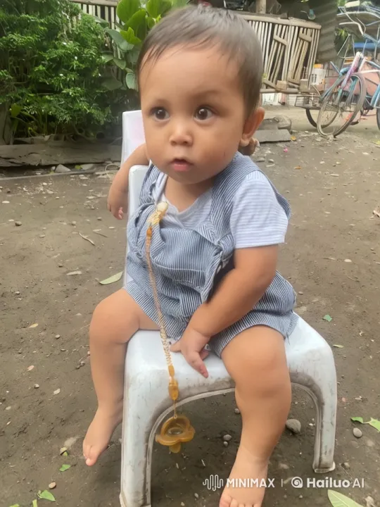 Child's Playful Kungfu in Rustic Outdoor Setting – AI Generated Video | Hailuo AI