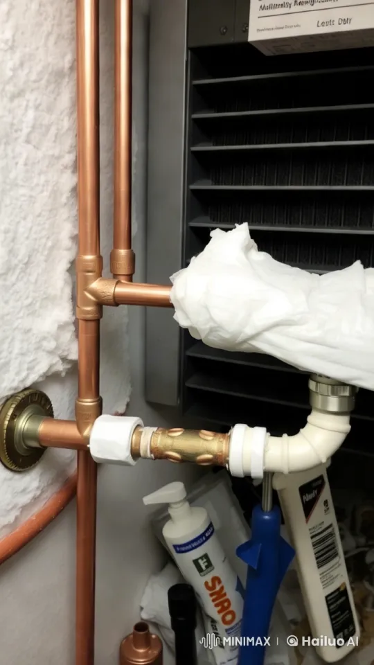 Copper Pipe Insulation Process and Quality Standards – AI Generated Video | Hailuo AI