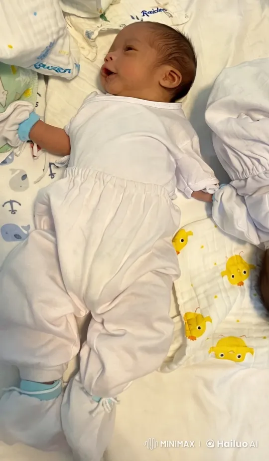 Baby Dancing Playfully in Cozy Nursery Setting – AI Generated Video | Hailuo AI