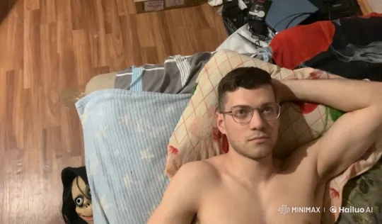 Young Man Attacked by Creature in Bedroom – AI Generated Video | Hailuo AI