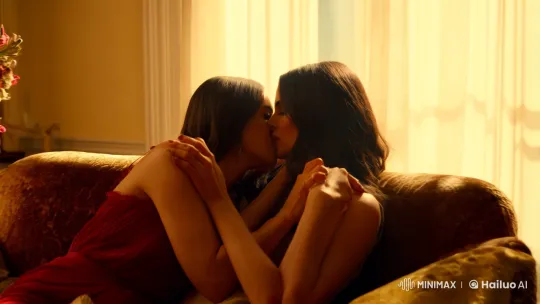 Intimate Love Scene in Sunlit Room – AI Generated Video | Hailuo AI