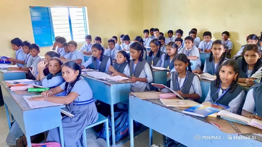 Classroom Scene: Students Engaged in Learning Activities – AI Generated Video | Hailuo AI