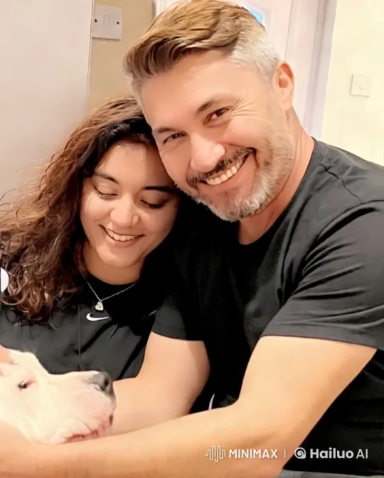 Intimate Couple Embraces in Serene Snowfall Scene – AI Generated Video | Hailuo AI