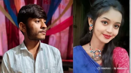 Young Boy and Woman in Vibrant Attire with Dynamic Camera Work – AI Generated Video | Hailuo AI