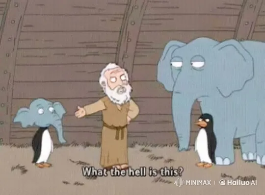 Animated Show: Surreal Confrontation of Hybrid Animals – AI Generated Video | Hailuo AI