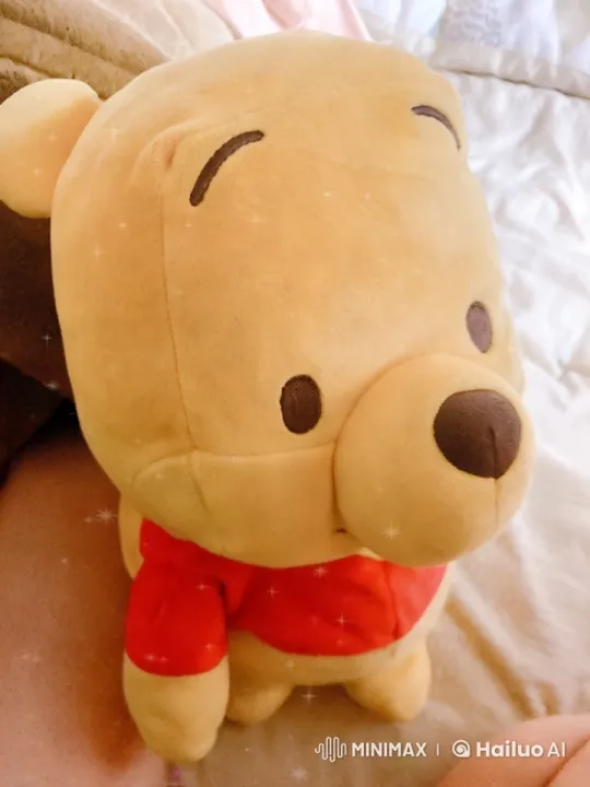 Plush Winnie the Pooh Toy Shakes Dramatically – AI Generated Video | Hailuo AI