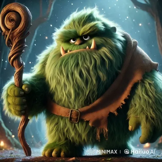 Mystical Creature in Enchanted Forest Setting – AI Generated Video | Hailuo AI