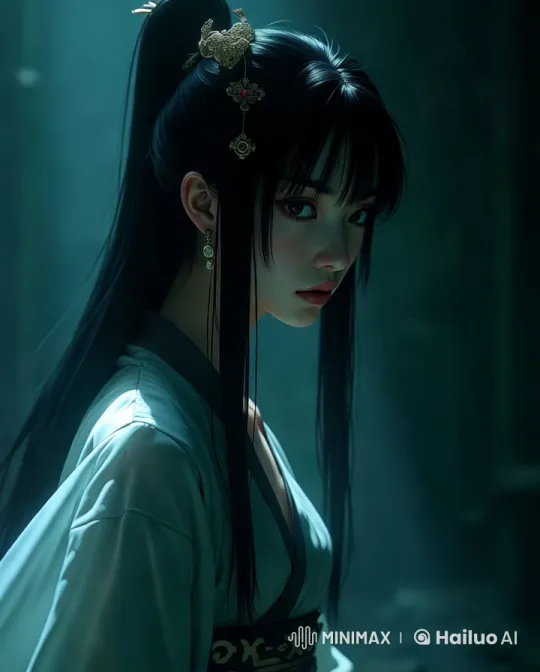 Chinese Empress in Grand Imperial Palace Setting – AI Generated Video | Hailuo AI