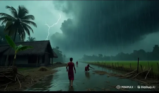 Elderly Man's Solitude in a Rustic House – AI Generated Video | Hailuo AI