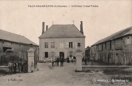 Quaint Farmyard in Vaux-Champagne: A Rustic, Timeless Scene – AI Generated Video | Hailuo AI