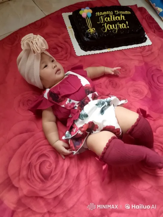 Baby Nariah Jayra Celebrates 5 Months with Dance and Play – AI Generated Video | Hailuo AI