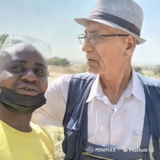 Outdoor Portrait of Two Individuals in Serene Landscape – AI Generated Video | Hailuo AI